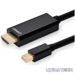 UGREEN Mini DisplayPort Male to 4K@30Hz HDMI Cable 1.5m - Black