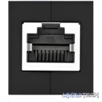 UGREEN RJ45 1Gbps Ethernet Cable Extender Adapter - Black - Image 4