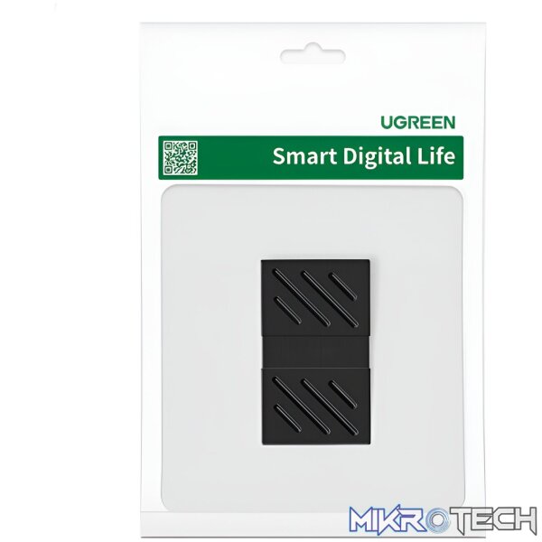 UGREEN RJ45 1Gbps Ethernet Cable Extender Adapter - Black - Image 6