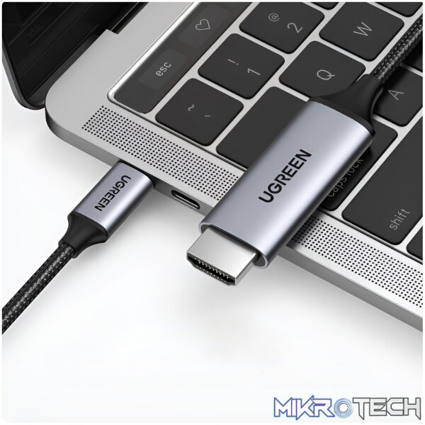 UGREEN Type-C to 4K@60Hz HDMI 1.5m Cable - Image 4