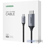 UGREEN Type-C to 4K@60Hz HDMI 1.5m Cable - Image 5
