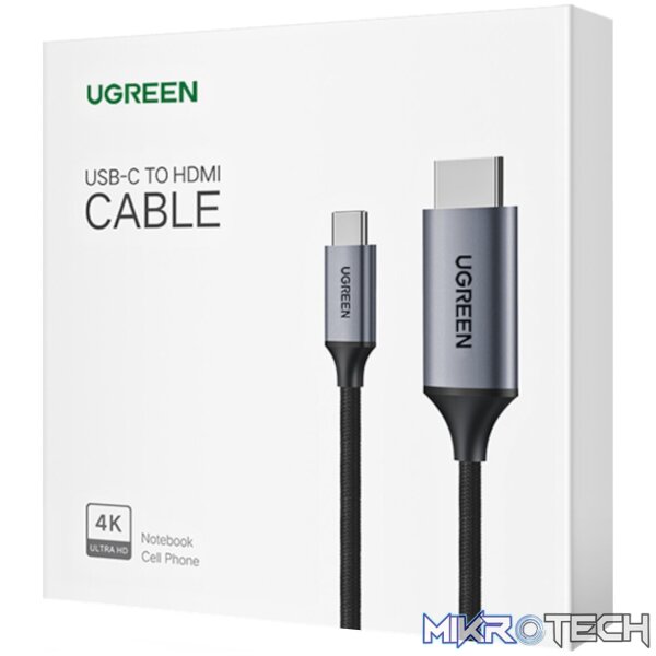 UGREEN Type-C to 4K@60Hz HDMI 1.5m Cable - Image 5