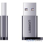 UGREEN USB 3.0 Male to Type-C 3.1 Female Adapter, Data Transfer and Charging - Image 3