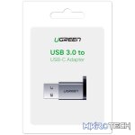 UGREEN USB 3.0 Male to Type-C 3.1 Female Adapter, Data Transfer and Charging - Image 5