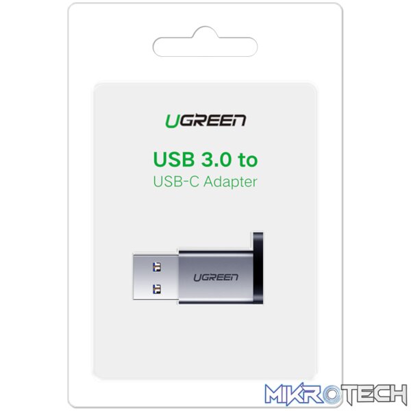 UGREEN USB 3.0 Male to Type-C 3.1 Female Adapter, Data Transfer and Charging - Image 5
