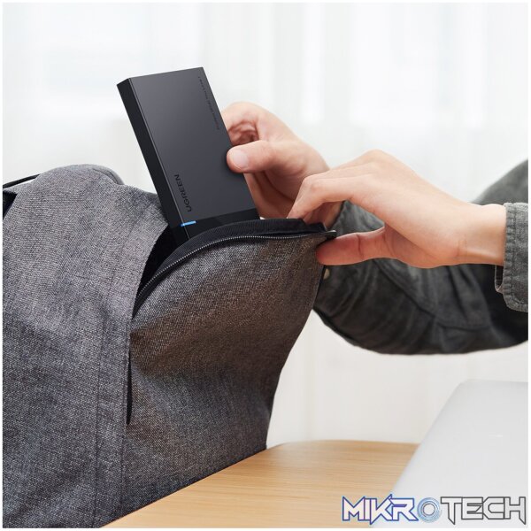 UGREEN USB 3.0 to 2.5” SATA Hard Drive Enclosure (Non-Detachable Cable) - Image 5