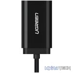 UGREEN USB to 3.5mm External Stereo Sound Adapter - Black - Image 3
