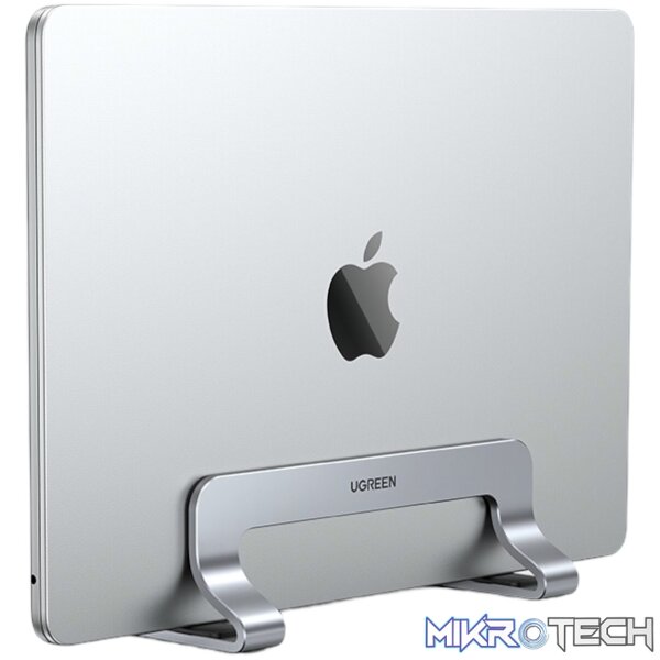 UGREEN Vertical Aluminium Laptop Stand, with Extensible Slot - Image 4