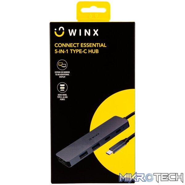 WINX CONNECT Essential 5-in-1 Type-C Hub - Image 5
