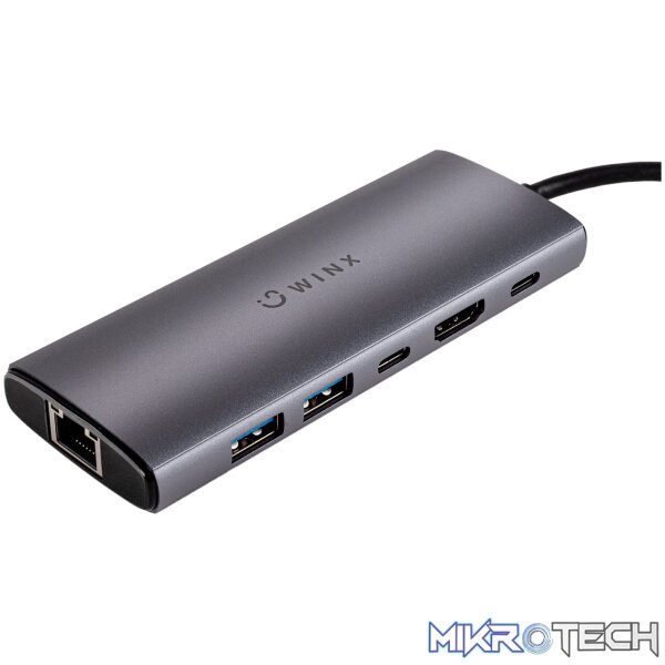 WINX CONNECT Pro 6-in-1 Type-C Hub WINX CONNECT Pro 6-in-1 Type-C Hub