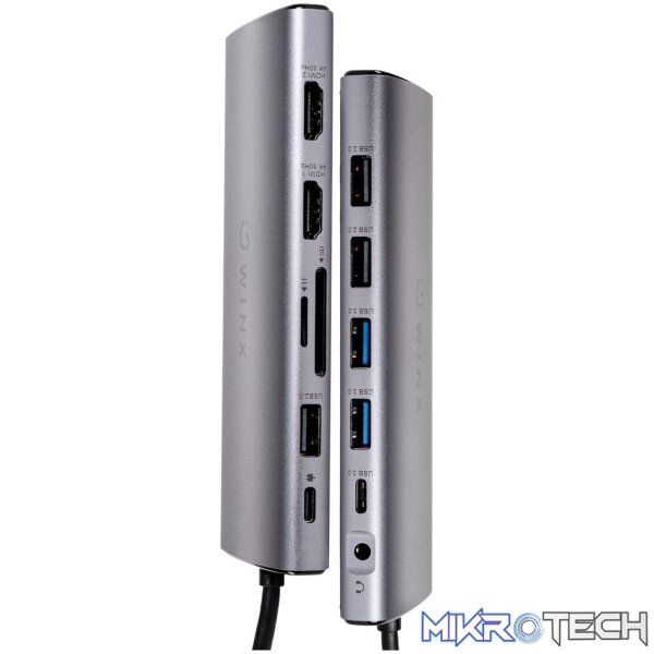 WINX CONNECT Ultra 14-in-1 Type-C Hub WINX CONNECT Ultra 14-in-1 Type-C Hub