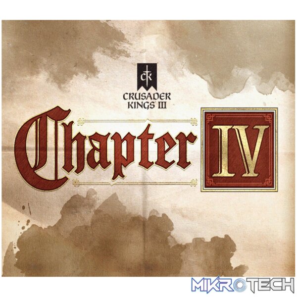Crusader Kings III - Chapter IV DLC PC Steam CD Key Crusader Kings III - Chapter IV DLC PC Steam CD Key