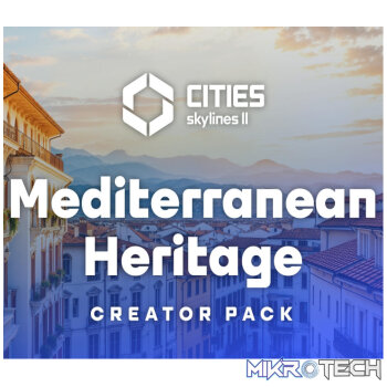 Cities: Skylines II - Creator Pack: Mediterranean Heritage DLC PC Steam CD Key
