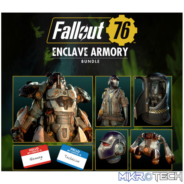 Fallout 76 - Enclave Armory Bundle DLC PC Steam CD Key Fallout 76 - Enclave Armory Bundle DLC PC Steam CD Key