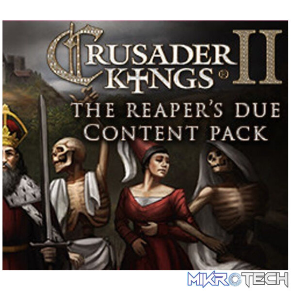 Crusader Kings II - The Reaper's Due Content Pack DLC Steam CD Key Crusader Kings II - The Reaper's Due Content Pack DLC Steam CD Key