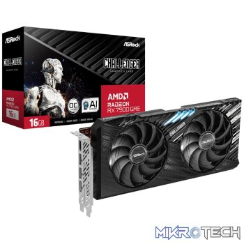 ASRock Radeon RX7900 GRE Challenger 16G OC 256-BIT Graphics Card