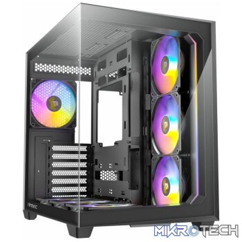 Antec C5 ARGB ATX DUAL Mid Tower Gaming Chassis – Black
