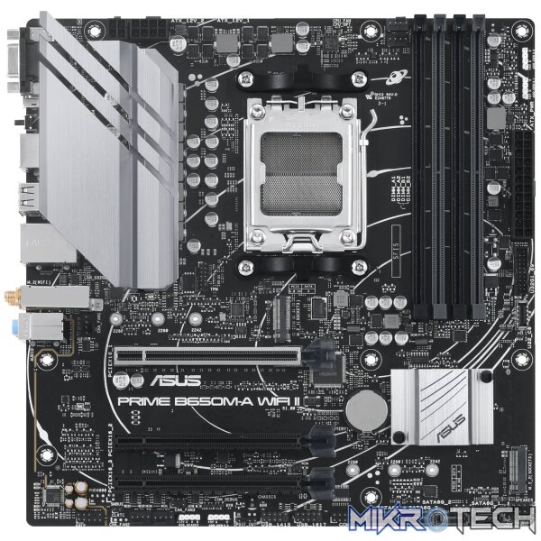 Asus PRIME B650M-A WIFI II M-ATX Gaming Motherboard - Image 2