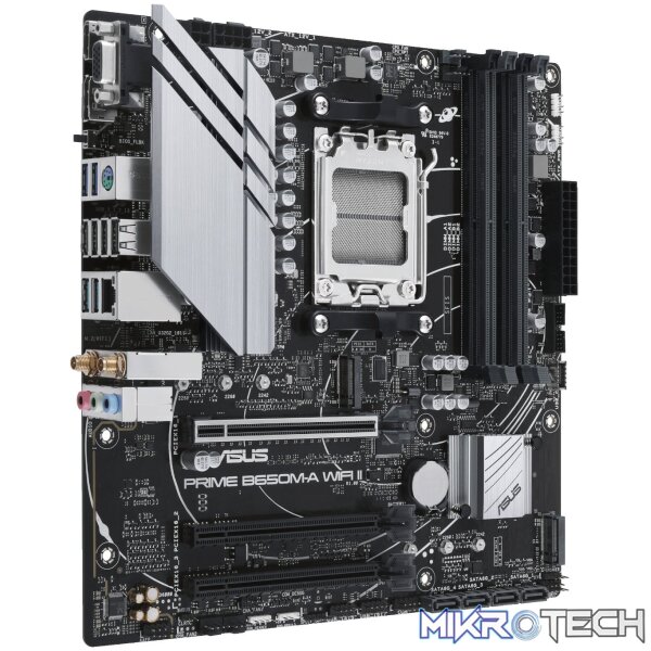 Asus PRIME B650M-A WIFI II M-ATX Gaming Motherboard - Image 3