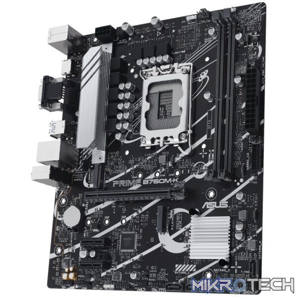 Asus PRIME B760M-K LGA1700 mATX Motherboard - Image 3