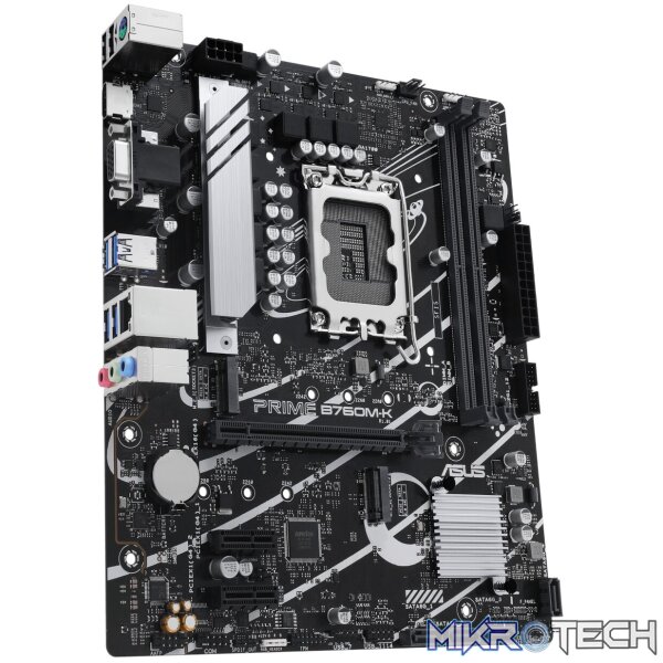 Asus PRIME B760M-K LGA1700 mATX Motherboard - Image 4