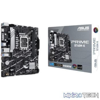 Asus PRIME B760M-K LGA1700 mATX Motherboard