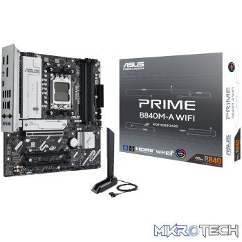 Asus PRIME B840M-A WIFI M-ATX Gaming Motherboard