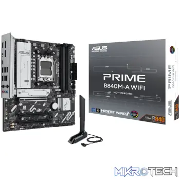 Asus PRIME B840M-A WIFI M-ATX Gaming Motherboard