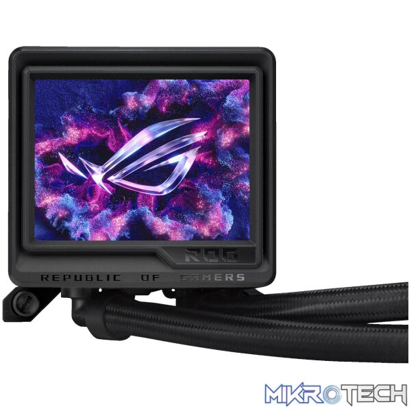 Asus ROG Ryujin III ARGB AIO Liquid Cooler - 3.5" LCD Display - Image 6