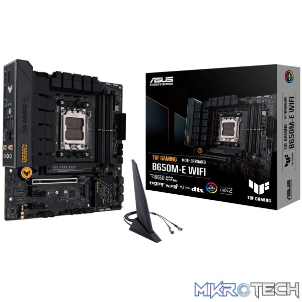 Asus TUF Gaming B650M-E WIFI Motherboard - AMD Ryzen Asus TUF Gaming B650M-E WIFI Motherboard - AMD Ryzen