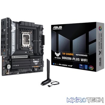 Asus TUF Gaming B860M-Plus Wi-Fi M-ATX Motherboard – Intel LGA1851