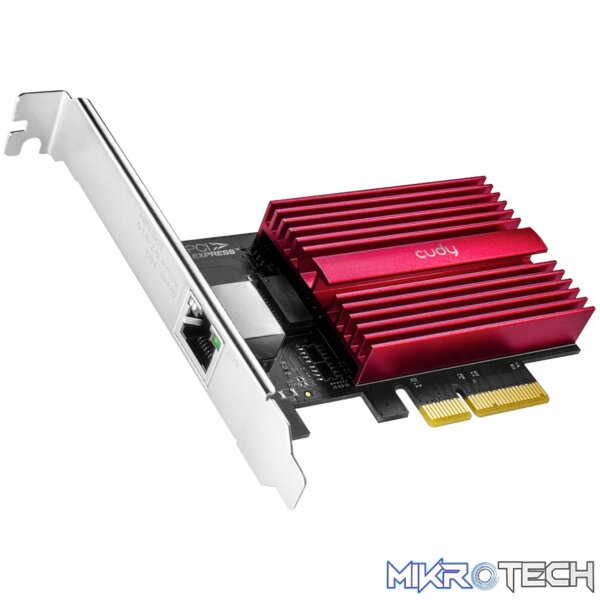 Cudy PE10G Network Adapter - 10Gbps Cudy PE10G Network Adapter - 10Gbps