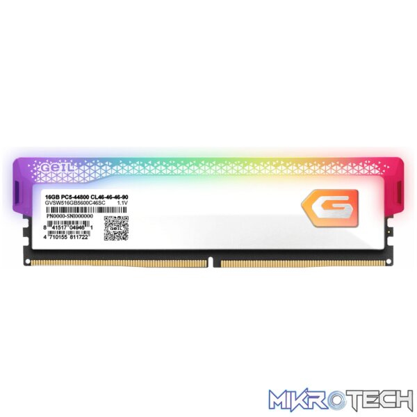 GeIL Orion RGB 16GB 6000MHz DDR5 RAM- White - Image 3