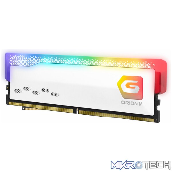 GeIL Orion RGB 16GB 6000MHz DDR5 RAM- White GeIL Orion RGB 16GB 6000MHz DDR5 RAM- White