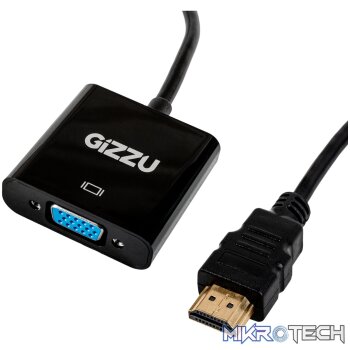 Gizzu 1080P HDMI to VGA Adapter Poly