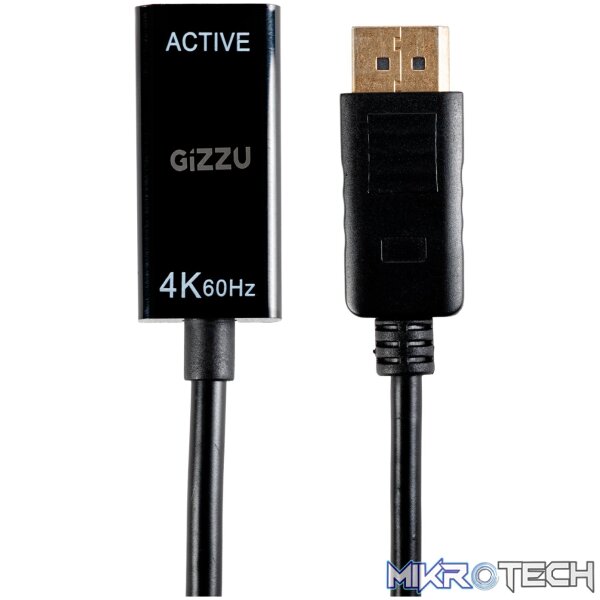 Gizzu 4K60Hz DisplayPort to HDMI Active Adapter - Image 2