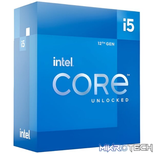 Intel 12th Gen Core i5-12600K LGA1700 3.7GHz 6-Core CPU Intel 12th Gen Core i5-12600K LGA1700 3.7GHz 6-Core CPU