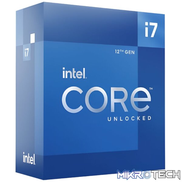 Intel 12th Gen Core i7-12700K LGA1700 2.7GHz 12-Core CPU Intel 12th Gen Core i7-12700K LGA1700 2.7GHz 12-Core CPU