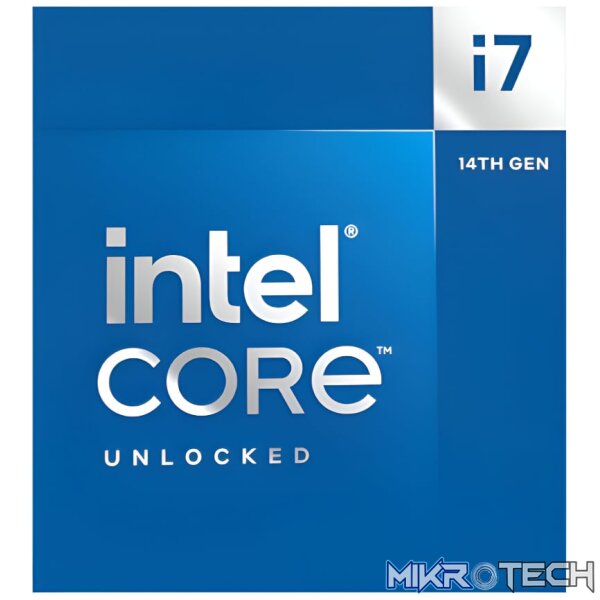 Intel 14th Gen Core i7-14700K LGA1700 3.4GHz 20-Core CPU - Image 2