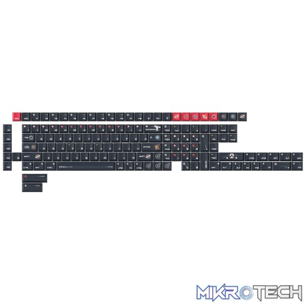 Keychron Cherry Profile Cosmic Galaxy Dye-Sub PBT Keycap Set - Image 2