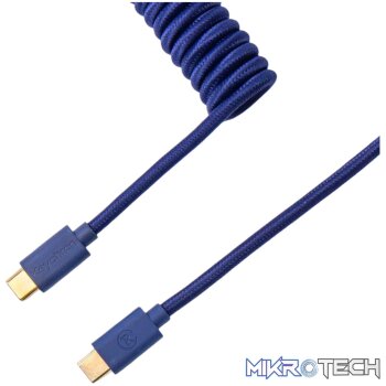 Keychron Coiled Aviator Blue Cable