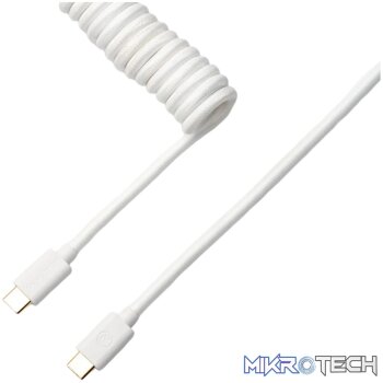 Keychron Coiled Aviator White Cable