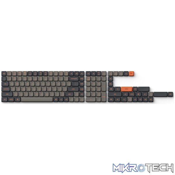 Keychron PBT LSA Carbon Keycap Set V2 - Low Profile - Image 2