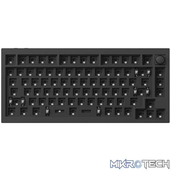 Keychron Q1H-M1 QMK Wireless Custom Keyboard - Black - Image 2