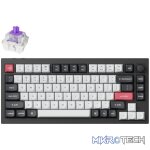 Keychron Q1H-M1 QMK Wireless Custom Keyboard - Black