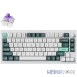 Keychron Q1H-P1 QMK Wireless Custom Keyboard - White