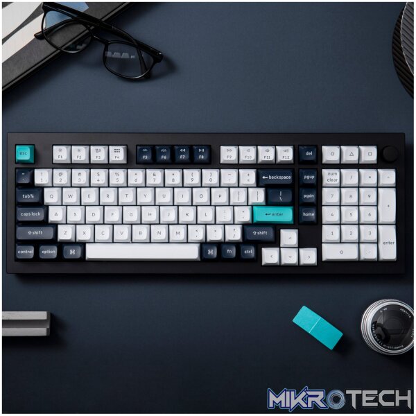 Keychron Q5M-M1 QMK/VIA Wireless Custom Keyboard - Black - Image 4