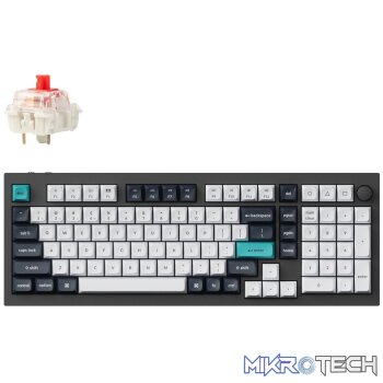 Keychron Q5M-M1 QMK/VIA Wireless Custom Keyboard - Black