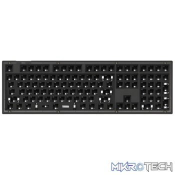 Keychron V6 100% Barebone RGB Wired Keyboard - Frosted Black