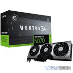 MSI GeForce RTX 5070 12GB VENTUS 3X OC Graphics Card - PCIe 5.0